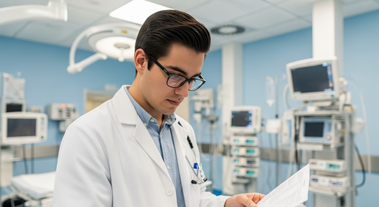 Medico chileno especializandóse en Alemania